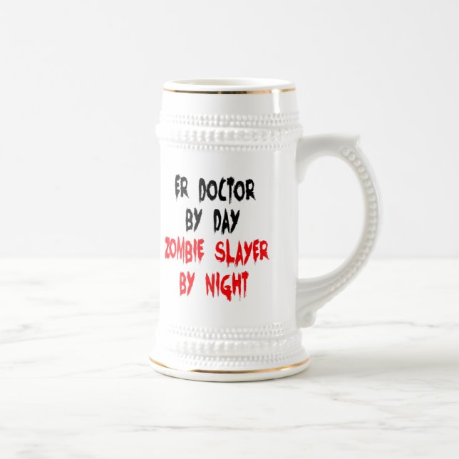 Zombie Slayer ER Doctor Bierglas (Rechts)