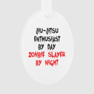Zombie Slayer Jiu-Jitsu-Enthusiast Ornament