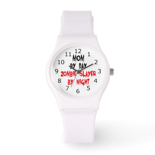 Zombie Slayer Mama Armbanduhr (Vorderseite)