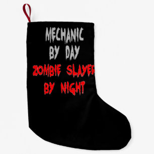 Zombie Slayer Mechanic Kleiner Weihnachtsstrumpf