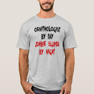 Zombie Slayer Ornithologin T-Shirt