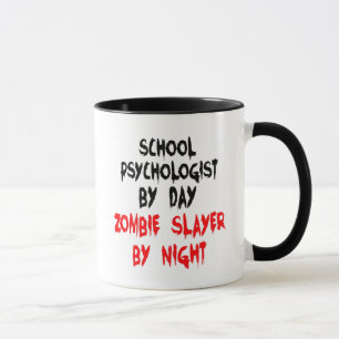 Zombie Slayer School Psychologin Tasse
