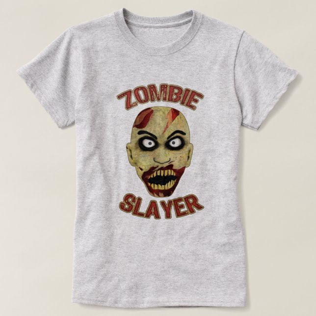 Zombie Slayer T-Shirt (Design vorne)