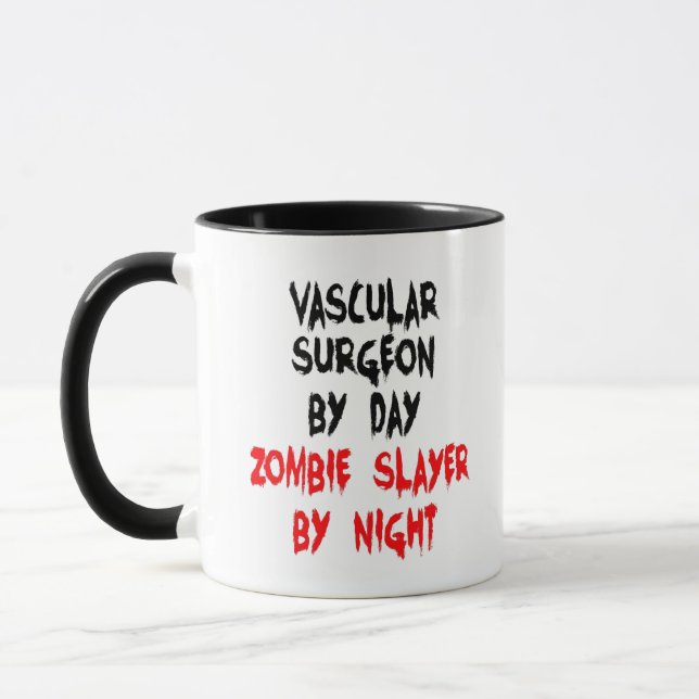 Zombie Slayer Vascular Chirurg Tasse (Links)