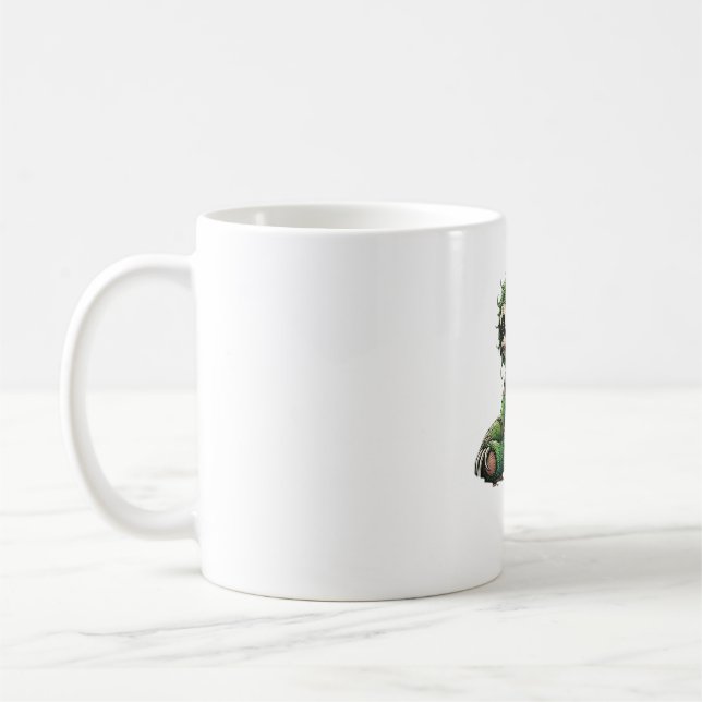 Zombie Sloth Halloween Zombie Sloth Zombie Lover C Kaffeetasse (Links)