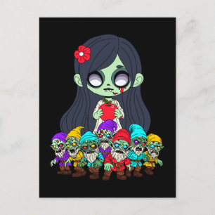 Zombie Snow White Postkarte