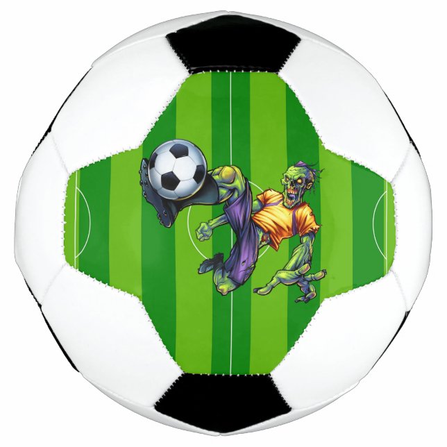 Zombie Soccer Center Player Kicker Center Field Fußball (Vorderseite)
