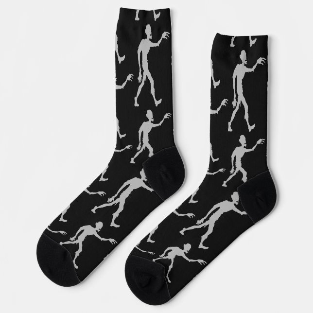 Zombie Socken (Linkes Detail)