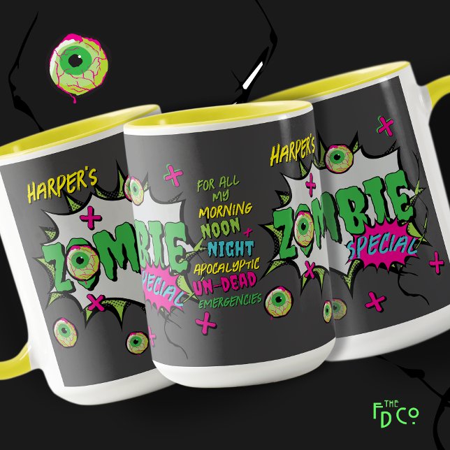 Zombie Special Ghoulishshire Spaß Personalisiert Tasse (Von Creator hochgeladen)