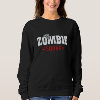 Zombie-Squad-Halloween-Kostüm Jungen Mädchen Zombi Sweatshirt