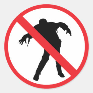 Zombie Sticker