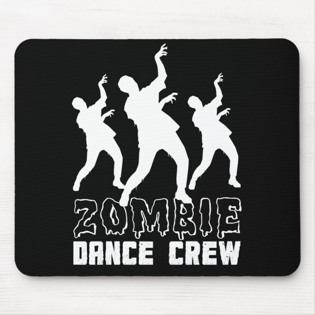 Zombie-Tanz-Crew Mousepad (Vorne)
