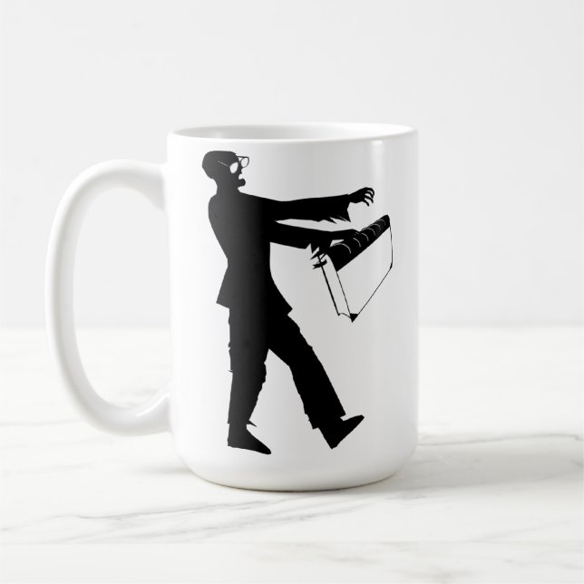 Zombie-Tasse Kaffeetasse (Links)