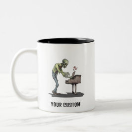 Zombie-Tasse und Cups Zweifarbige Tasse