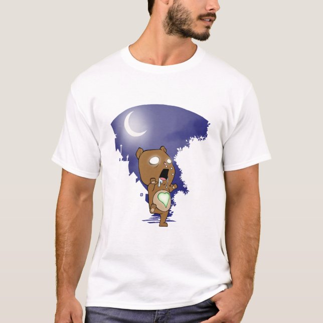 Zombie-Teddybär-T-Shirt T-Shirt (Vorderseite)