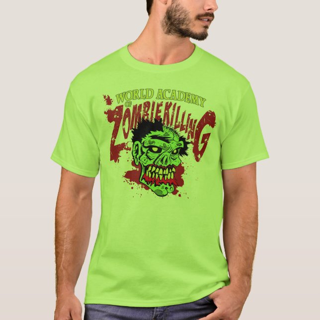 Zombie-Tötungs-T - Shirt (Vorderseite)