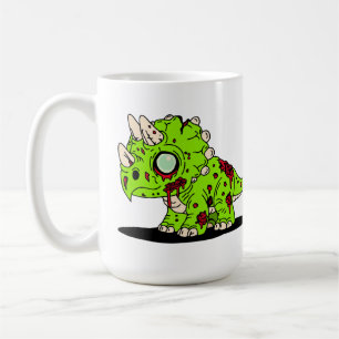 Zombie Triceratops Kaffeetasse