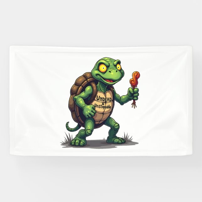 Zombie Turtle Banner (Horizontal)
