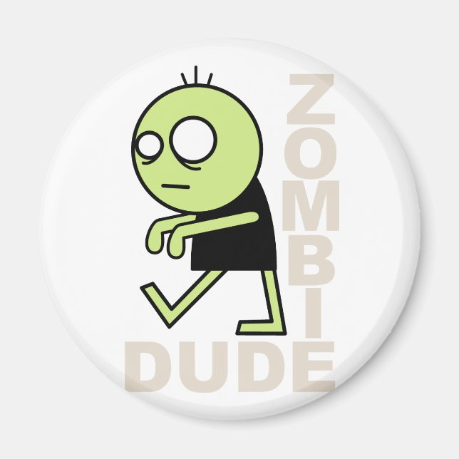 Zombie Typ Magnet (Vorne)