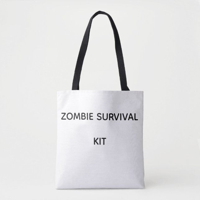 Zombie-Überlebenskiste Tasche (Vorderseite)