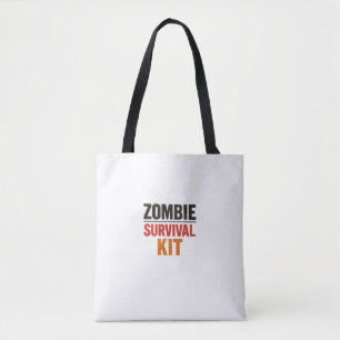 Zombie-Überlebenskit – Minimalistische Vintage-Typ Tasche