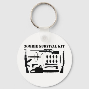 Zombie Überlebenskit Schlüsselanhänger