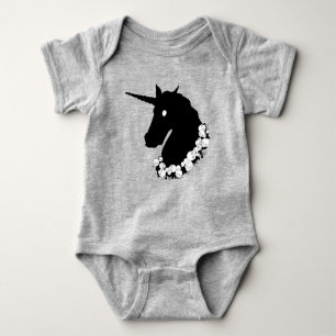 Zombie Unicorn Baby Strampler
