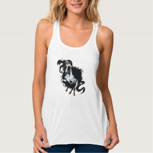 Zombie Unicorn Stehend Tank Top