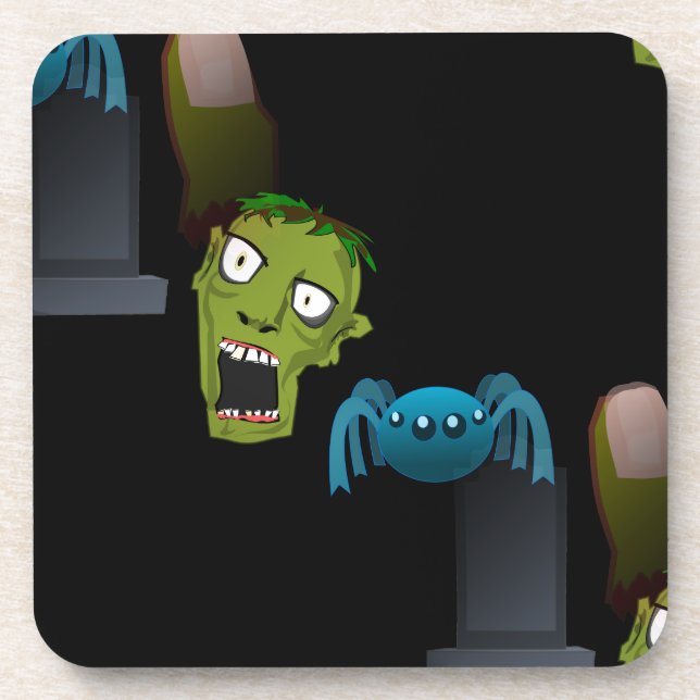 Zombie Untersetzer (Vorderseite)
