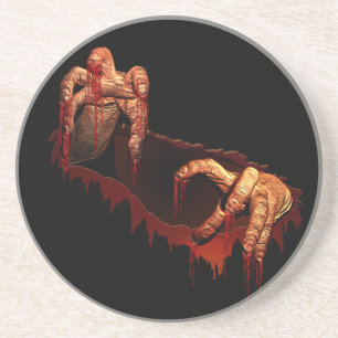 Zombie Untersetzer Gory Halloween Zombie Decor