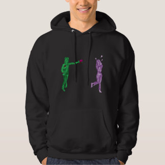 Zombie-Valentinstag Hoodie