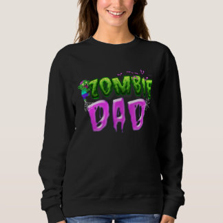 Zombie-Vater-Halloween-Kostüm für den Vater Sweatshirt
