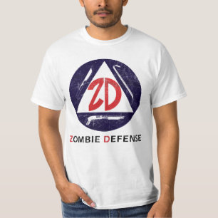 Zombie-Verteidigung T-Shirt