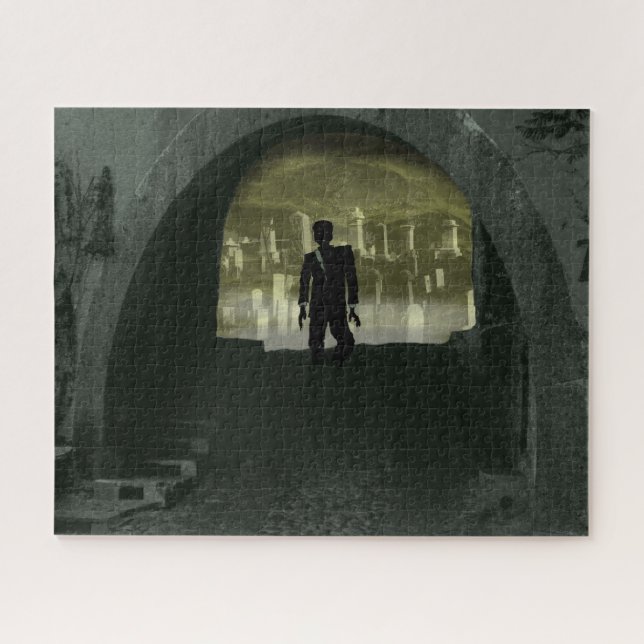 ZOMBIE WALKING IN TUNNEL by Jetpackcorps (Horizontal)