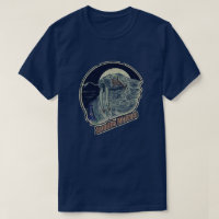 Zombie Walrus Original Retro Distressed Look