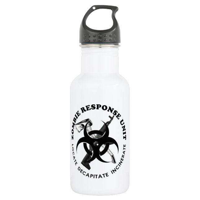 Zombie-Warteteam fertigen besonders an Trinkflasche (Vorderseite)