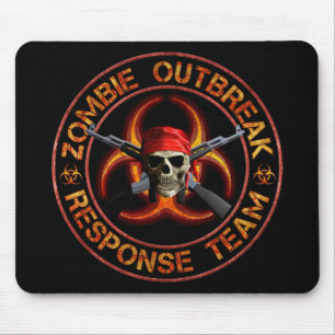 Zombie-Warteteam Mousepad