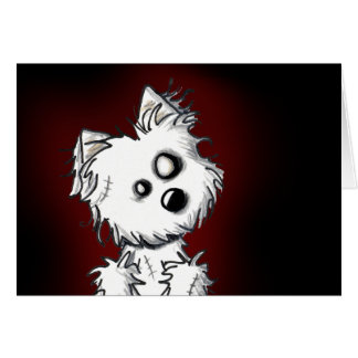 Zombie Westie Halloween