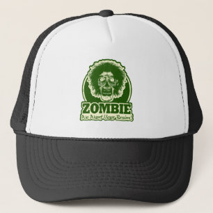 ZOMBIE Wir Wollte Ihre Gehirne Ver.3 Grün & Weiß Truckerkappe