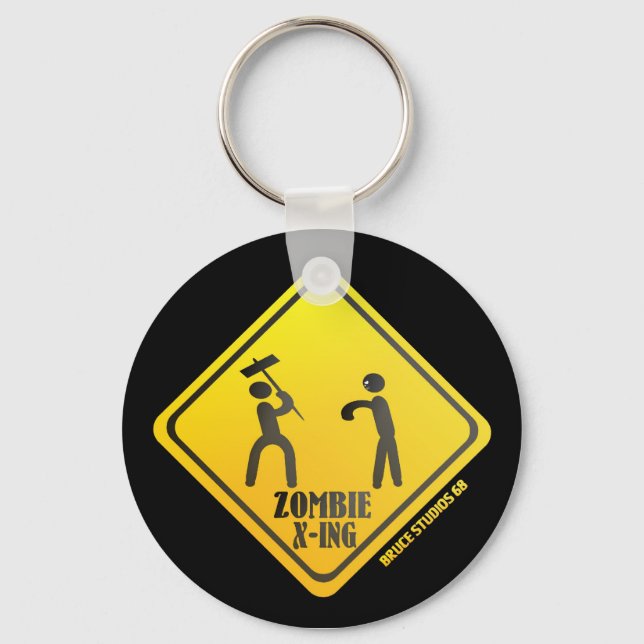 Zombie X-Ing Key Chain!!!! Schlüsselanhänger (Vorderseite)