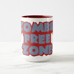 Zombie Zone libre tasse - choisir style et couleur