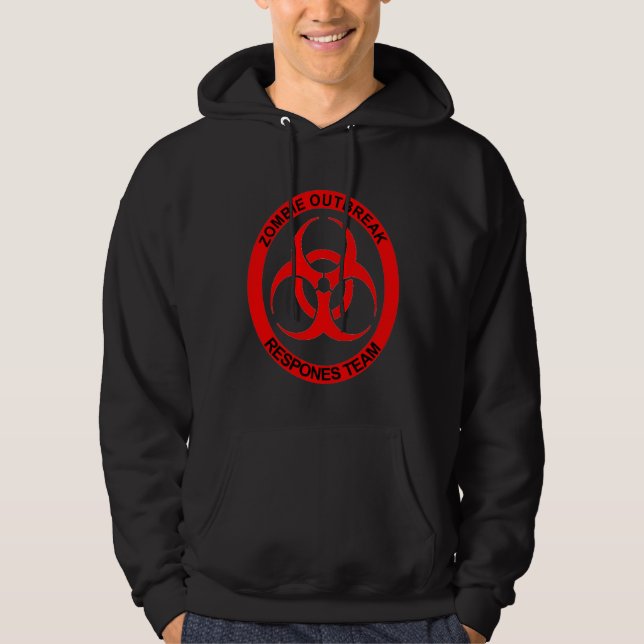 Zombieausbruch Hoodie (Vorderseite)