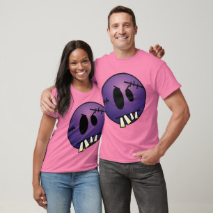 ZOMBIECON-GESICHT - LILA T-Shirt