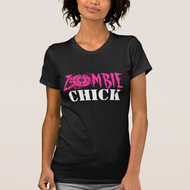 Zombiekükent-shirt für Frauen und Mädchen T-Shirt (Vorderseite)