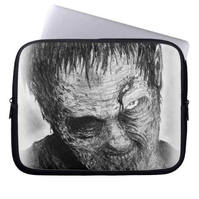 Zombielaptophülse Laptopschutzhülle (Vorderseite)