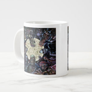 Zombies-Angriff (Zombie-Horde) Jumbo-Tasse