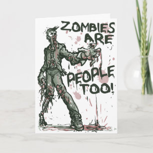 Zombies are People too Gear Karte