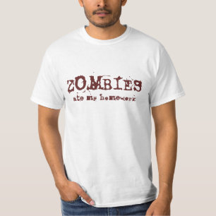 Zombies aßen meine Hausaufgaben (Licht) T-Shirt