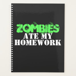 "Zombies Ate My Hausaufgaben" Leben tot Planer