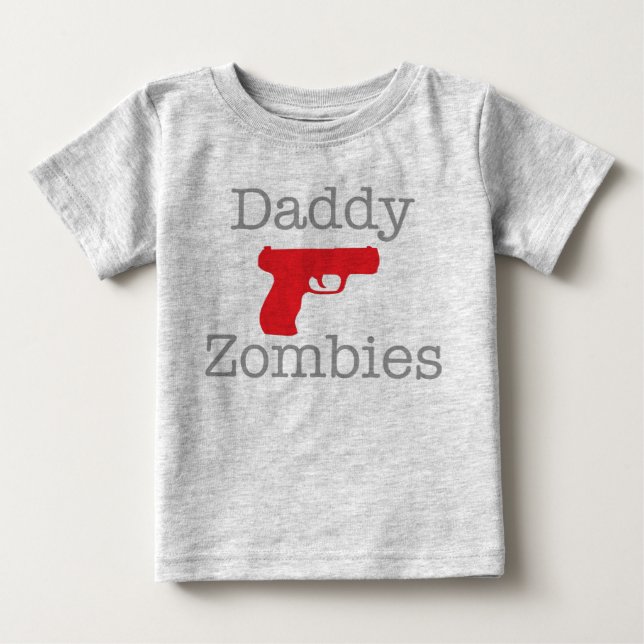 Zombies! Baby! Baby T-shirt (Vorderseite)
